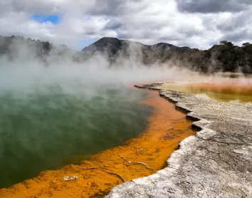 Nouvelle-Zélande Vapeur Sources d'eau chaud